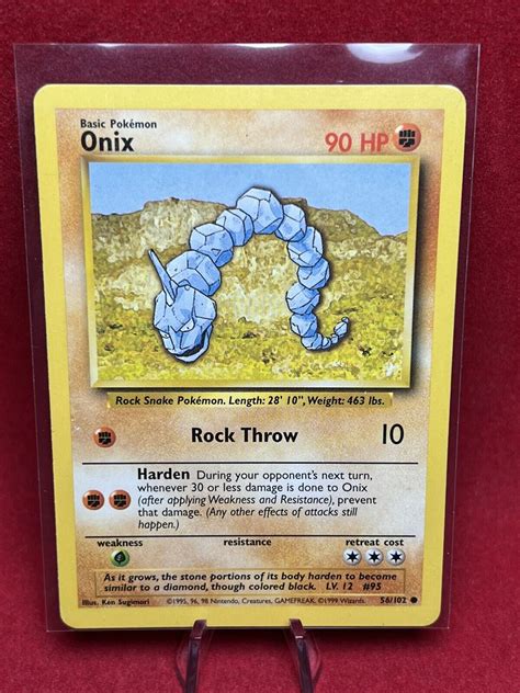 1995 onix pokemon card value. Things To Know About 1995 onix pokemon card value. 